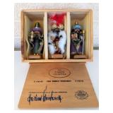 Steinbach Three Wisemen Figurines, made in Germany, 6”