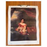 Classic Collections Fine Art Ltd. Print of “Portrait of Miss Peel” by Sir Thomas Lawrence