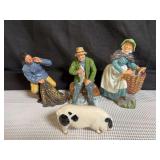 Collection of Royal Doulton Figurines