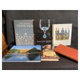 Collection of Hardback Books About Royalty, Including Britain, Russia, and France