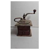 Hand-crank coffee grinder