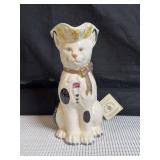 Vintage Royale Stratford Staffordshire Ware Cat Pitcher