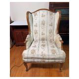 Wingback armchair