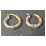 14K Earrings - 4.35 Gr