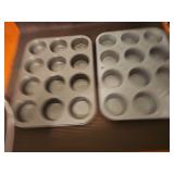 Two cupcake pans