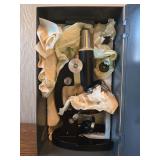 Adams Student Microscope in case