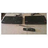 Two LG Blue Ray players (untested) one remote