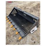 Landhonor Skid Steer Rock Bucket Attachment