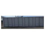 One Use 40' High Cube Container w/ 4 Side Doors (0047)