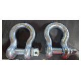Pair Landhonor 1 1/8' Anchor Shackle