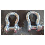 Pair Landhonor 3/4' Anchor Shackle