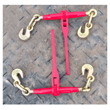 Pair 5400 Lb Ratchet Type Load Binder