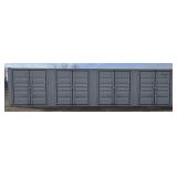 One Use 40' High Cube Container w/ 4 Side Doors (6670)