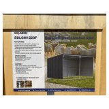 Galvanized Metal Livestock Shed