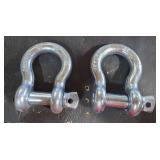 Pair Landhonor 1' Anchor Shackle