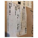 (10) NOS 3M 270D Three-M-Ite RB Cloth OP 43”x60” Film-Lok 120Y Grade Belts