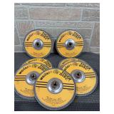(7) NOS Weiler 7” 24 Grit Tiger Discs