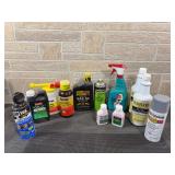 Lot of Misc Cleaners, Bug Chemicals, Oils, Etc