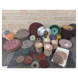 Lot of NOS Misc Abrasive Discs (no boxes; various sizes/quantities)
