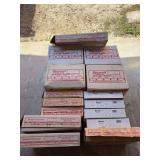 Lot of NOS 1/2”, 3/4”, and 1” Starrett Steel Band Saw Blades (various lengths/quantities)