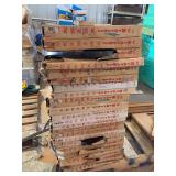 Lot of NOS Starrett Steel Band Saw Blade Coils.  (various lengths remain on coils)