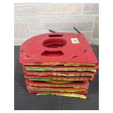 (8) Starrett 1/2” Band Saw Coils (varying lengths left on coil)