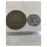Box of NOS 3M Scotch-Brite Clean and Finish Discs 8in x 3/8in and 5in