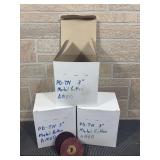 (3) Boxes NOS Scotch-Brite Roloc 3” PD-TN AMED Surface Conditioning Discs