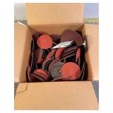 Box of NOS Various Size, Grade and Make of Sanding/Grinding Discs