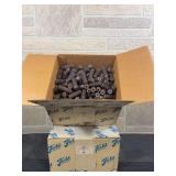 (500) NOS Field Abrasives Resin Bond 60 Grit Rolls (3/4”dia, 2”length)
