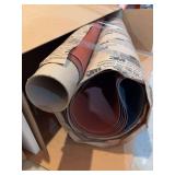 (5) NOS 3M 577F Cubicut Polycut RB Cloth Film-Lok P120 YF Belts (34”x103”)