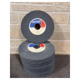 (10) NOS National 7”x1/2”x1-1/4” C60 H VS Grinding Wheels