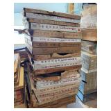 Lot of NOS Starrett Steel Band Saw Blade Coils (various lengths remain on coils)