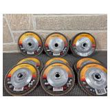 (9) NOS 3M Cubitron II 4.5” Flap Discs