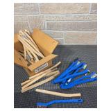 Lot of NOS Weiler Small Hand Wire Scratch Brushes
