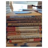 Lot of NOS Steel Band Saw Blade Coils (various lengths remain on coils)