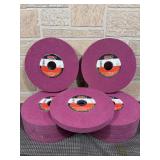 (11) NOS CGW (8”x3/4”x1-1/4”) Abrasive Wheels (RA60-J/K-VD T-5)