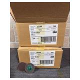(400) NOS 3M 361F 50YF Grade 2” Roloc Discs
