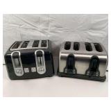 (2)  4 Slice Toasters