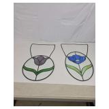 Set of Stained Glass Suncatcher