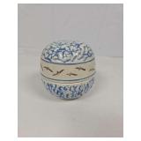 Asian Decorative Ceramic Spherical Box