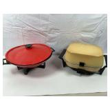 Set Of Electric Skillet and Electric Wok