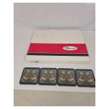 English Place Mats and Coaster Set