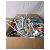 Miscellaneous Box of Clothes Hangers
