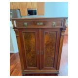 Antique Sideboard Cupboard with Key (no markings found)