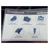 AGT 5 piece Excavator Attachment