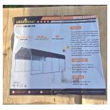 LandHonor 20 ft x 11 ft x 9 ft Metal Carport