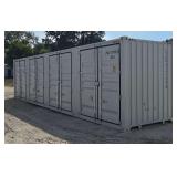 Single Use 40HQ High Cube Container with 4 Side Doors