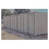 Single Use 40HQ High Cube Container with 4 Side Doors