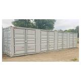 Single Use 40HQ High Cube Container with 4 Side Doors